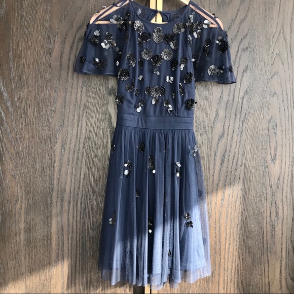 gianni bini navy dress